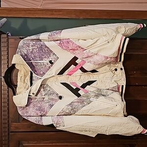VTG Casual Club rain jacket size large